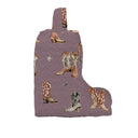 Thunderbird Boots Purple Quilted Boot Bag
