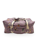 Thunderbird Boots Purple Quilted Weekender Duffle Bag