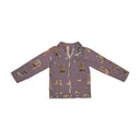 Thunderbird Boots Purple Quilted Jacket