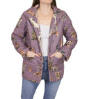 Thunderbird Boots Purple Quilted Snap Jacket