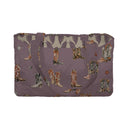 Thunderbird Boots Purple Quilted Tote
