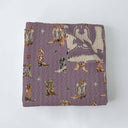 Thunderbird Boots Purple Quilt