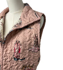 Thunderbird Boots Rose Quilted Cate Vest