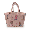 Thunderbird Boots Rose Quilted Handbag