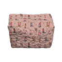 Thunderbird Boots Rose Quilted Makeup Bag