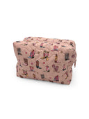 Thunderbird Boots Rose Quilted Makeup Bag