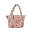 Thunderbird Boots Rose Zipper Tote Bag