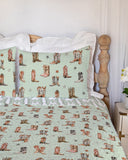 Thunderbird Boots Sage Quilt