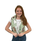 Thunderbird Boots Sage Quilted Cate Vest