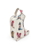 Thunderbird Boots Sand Quilted Boot Bag