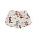 Thunderbird Boots Sand Scallop Shorts *Web Exclusive*