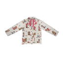 Thunderbird Boots Sand Quilted Snap Jacket