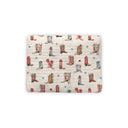 Thunderbird Boots Sand Quilted Pet Bed