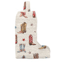 Thunderbird Boots Sand Quilted Boot Bag