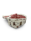 Thunderbird Boots Sand Quilted Travel Case