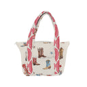 Thunderbird Boots Sand Zipper Tote Bag