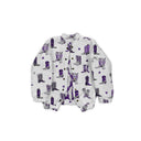 Game Day Purple Thunderbird Boots Quilted Bomber Jacket *Web Exclusive*