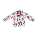 Game Day Red and Black Thunderbird Boots Quilted Snap Jacket