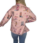 Thunderbird Boots Rose Quilted Jacket