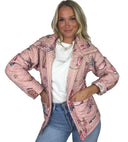 Thunderbird Boots Rose Quilted Jacket