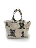 Thunderbird Boots Linen/Black Bags