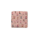 Thunderbird Boots Rose Quilted Pet Bed