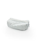 Ticking Stripe Blue Quilted Hot Tools Bag