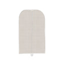 Ticking Stripe Brown Quilted Garment Bag