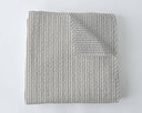 Ticking Stripe Linen / Navy Quilt
