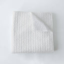 Ticking Stripe Linen Baby Blanket