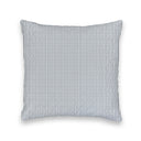 Ticking Stripe Navy Quilted 20" Pillow