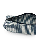 Ticking Stripe Navy Quilted Hot Tools Bag