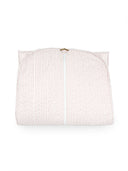 Ticking Stripe Pink Quilted Garment Bag