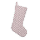 Ticking Stripe Red Stocking