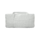 Ticking Stripe Sage Weekender Duffle Bag