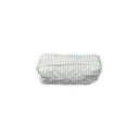 Ticking Stripe Sage Quilted Hot Tools Bag