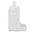Ticking Stripe Sage Quilted Boot Bag