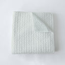 Ticking Stripe Sage Quilt