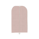 Ticking Stripe Sand/Fuchsia Quilted Garment Bag