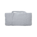 Ticking Stripe Navy Weekender Duffle Bag