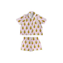 Tinsel Tree Pink Shorty Pajama Set