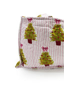 Tinsel Tree Pink Quilted Tote