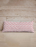 Tinsel Tree Red Quilted Oblong 14" x33" Pillow
