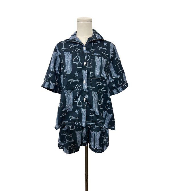 Tony Lama Shorty Pajama Set