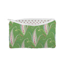 Toulouse Green Quilted Makeup Bag