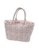 Tricia Floral Pink Quilted Handbag