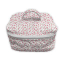 Tricia Floral Pink Quilted Travel Case