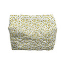 Tricia Floral Yellow Makeup Bag