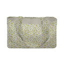 Tricia Floral Yellow Quilted Tote