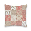 Waverly Patchwork Rose Quilted 20" Pillow